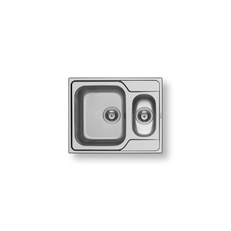 PYRAMIS Nerezový dřez ATHENA 1 1/2 B hladký, 62 x 50 cm