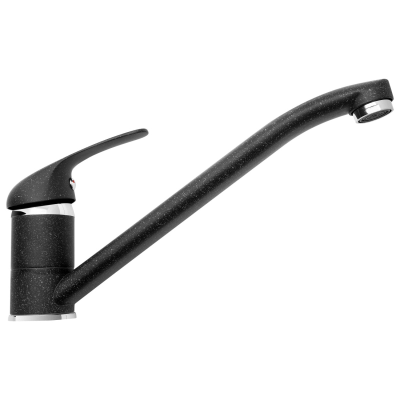 Pyramis Granitová stojánková dřezová baterie Asalia, černá