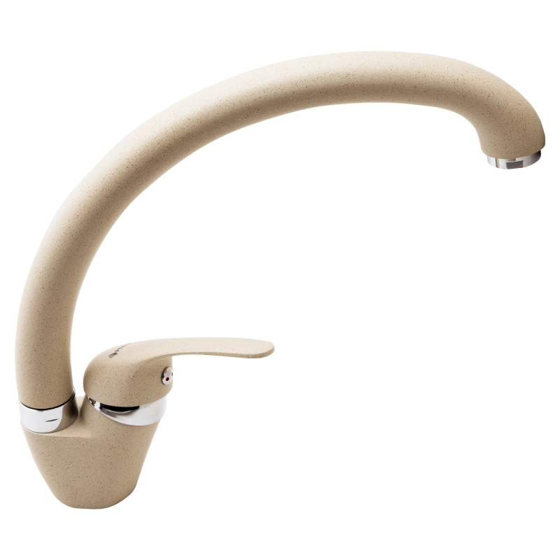 Pyramis Granitová stojánková dřezová baterie Ossia, béžová