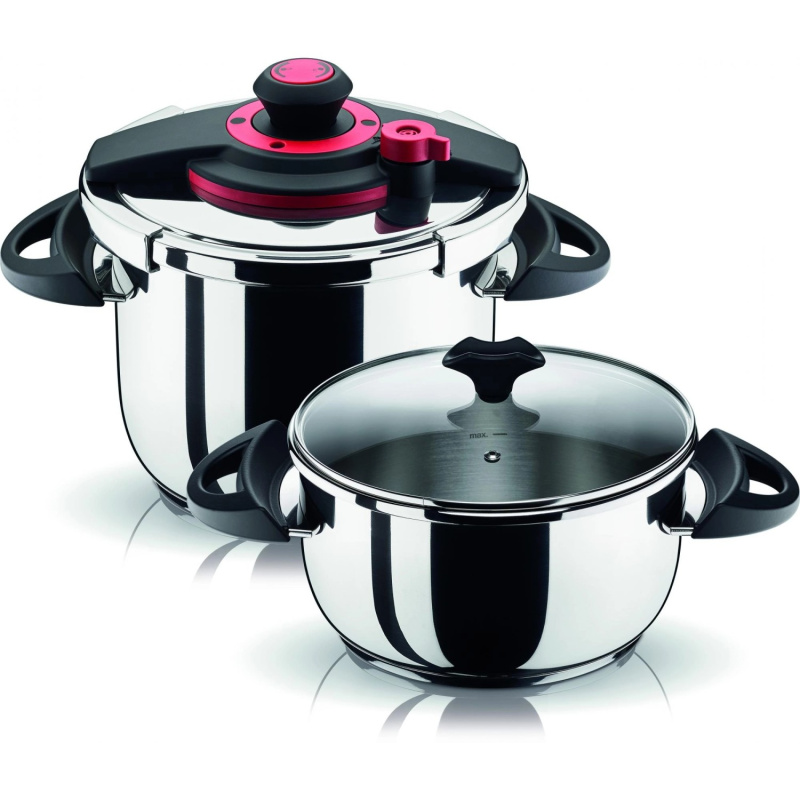 PYRAMIS Sada tlakových hrnců OPTIMUM PLUS, 8+4,5 l