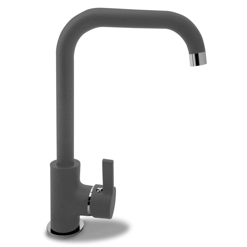 Pyramis Granitová Stojánková dřezová baterie Silvio, šedá