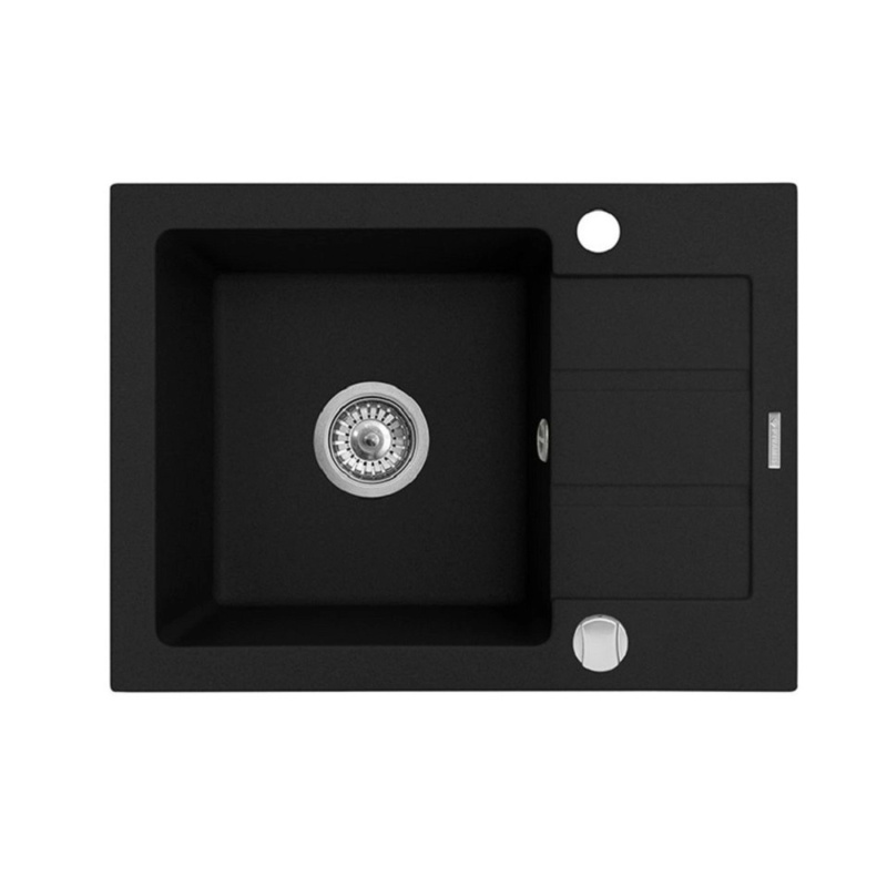 PYRAMIS Granitový dřez NEXT 1B 1D Volcano 62 x 44 cm