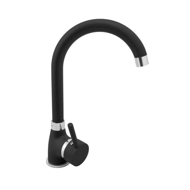 Pyramis Granitová stojánková dřezová baterie Bello, volcano