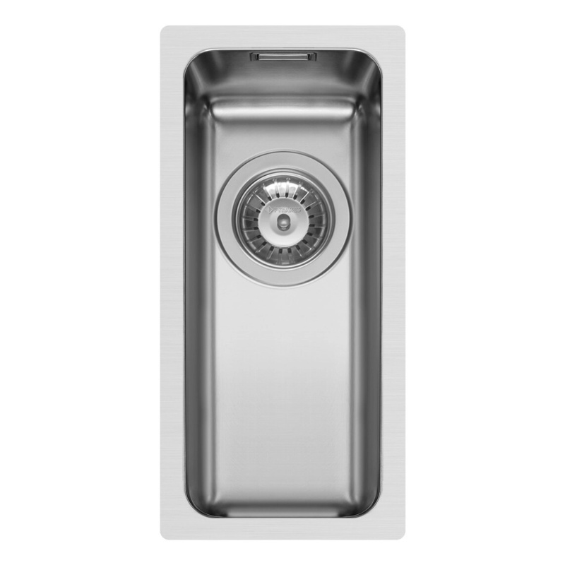 PYRAMIS Nerezový dřez pro spodní montáž LYDIA 1B hladký, 17 x 40 cm