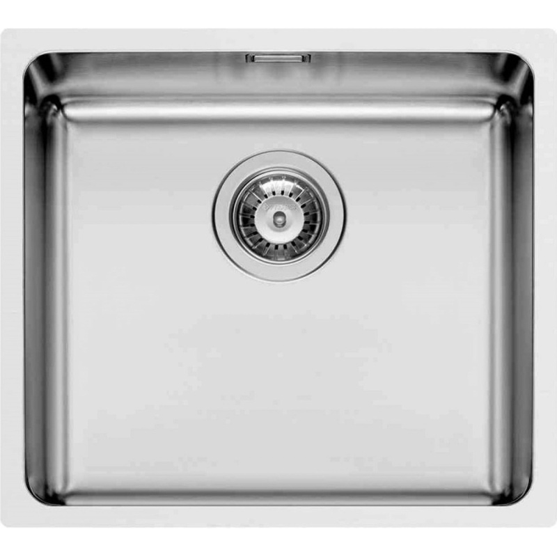 PYRAMIS Nerezový dřez pro spodní montáž LYDIA 1B hladký, 45 x 40 cm