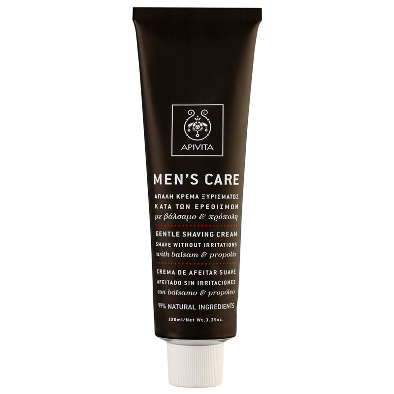 Apivita Men's Care Shaving Cream jemný krém na holení 100 ml