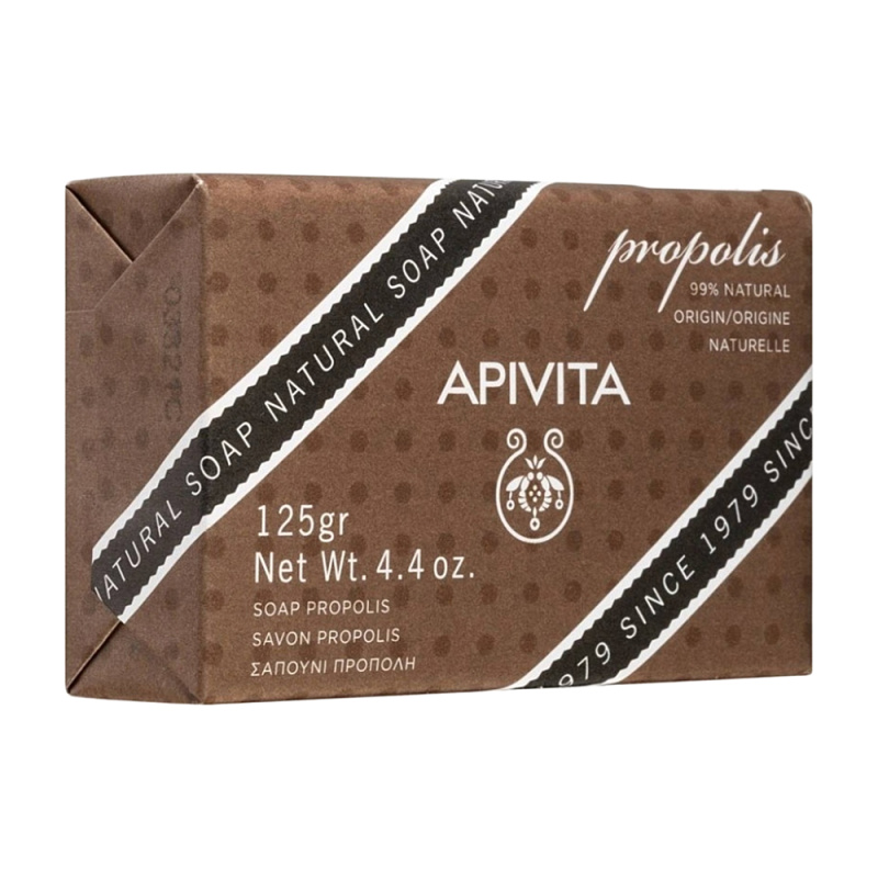 Apivita Natural Soap Propolis čisticí tuhé mýdlo 125 g