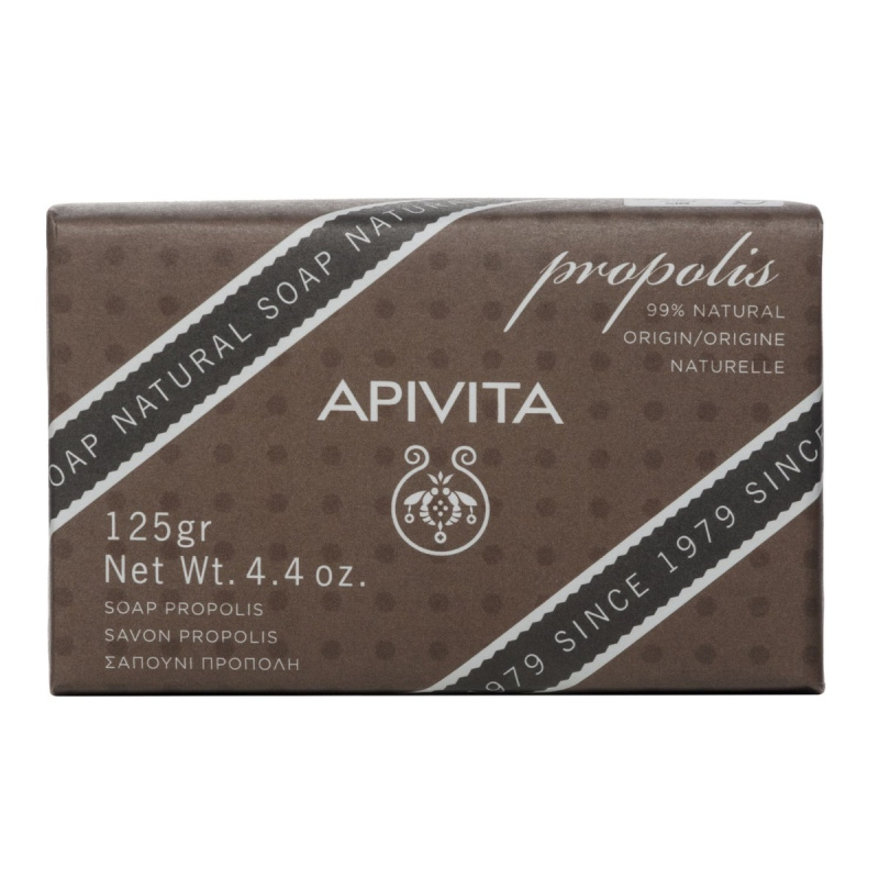 Apivita Natural Soap Propolis čisticí tuhé mýdlo 125 g