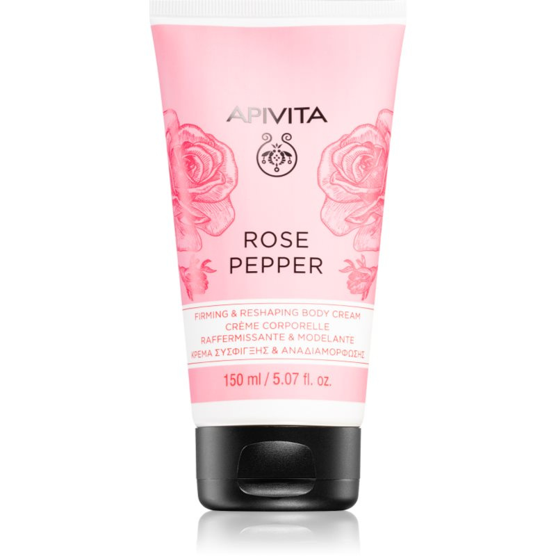 Apivita Rose Pepper Firming Body Cream tvarující krém na tělo 150 ml