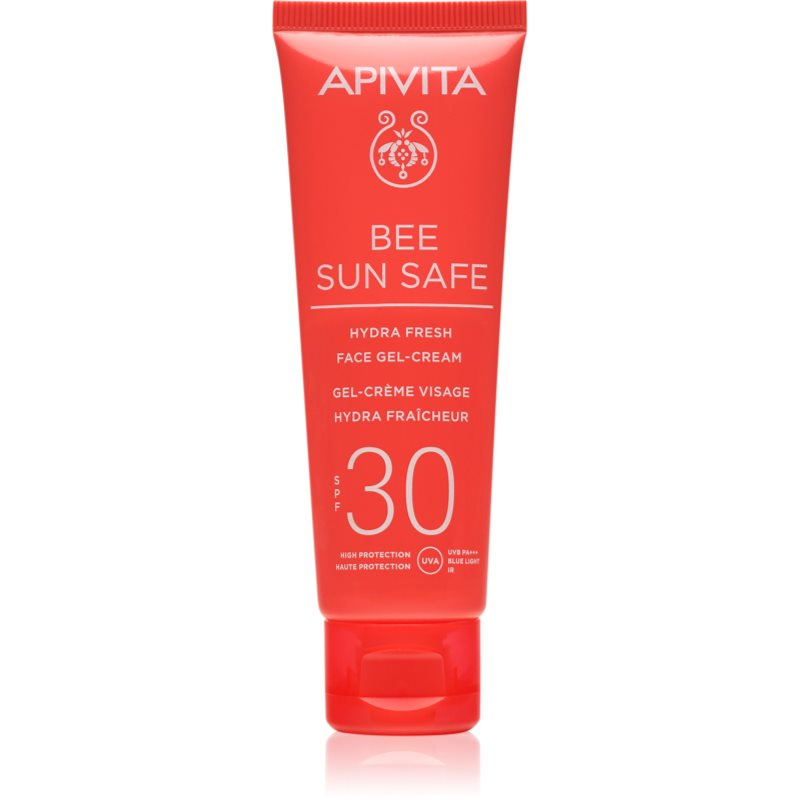 Apivita Bee Sun Safe Hydra Fresh Face Gel-Cream SPF30 hydratační gel krém SPF 30 50 ml