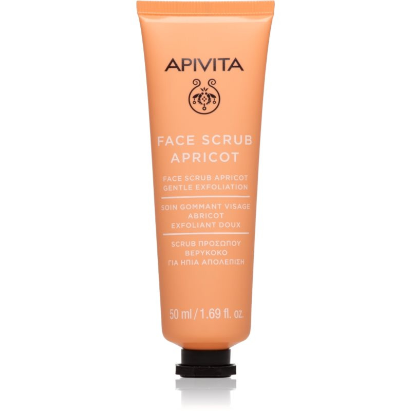 Apivita Face Scrub Apricot jemný peeling 50 ml