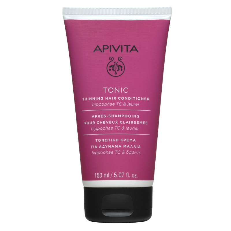 Apivita Tonic Thinning Hair Conditioner tonizující kondicionér pro jemné nebo řídnoucí vlasy 150 ml