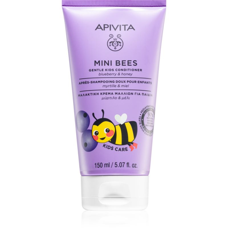 Apivita Mini Bees Gentle Kids Conditioner Blueberry & Honey kondicionér pro děti 150 ml