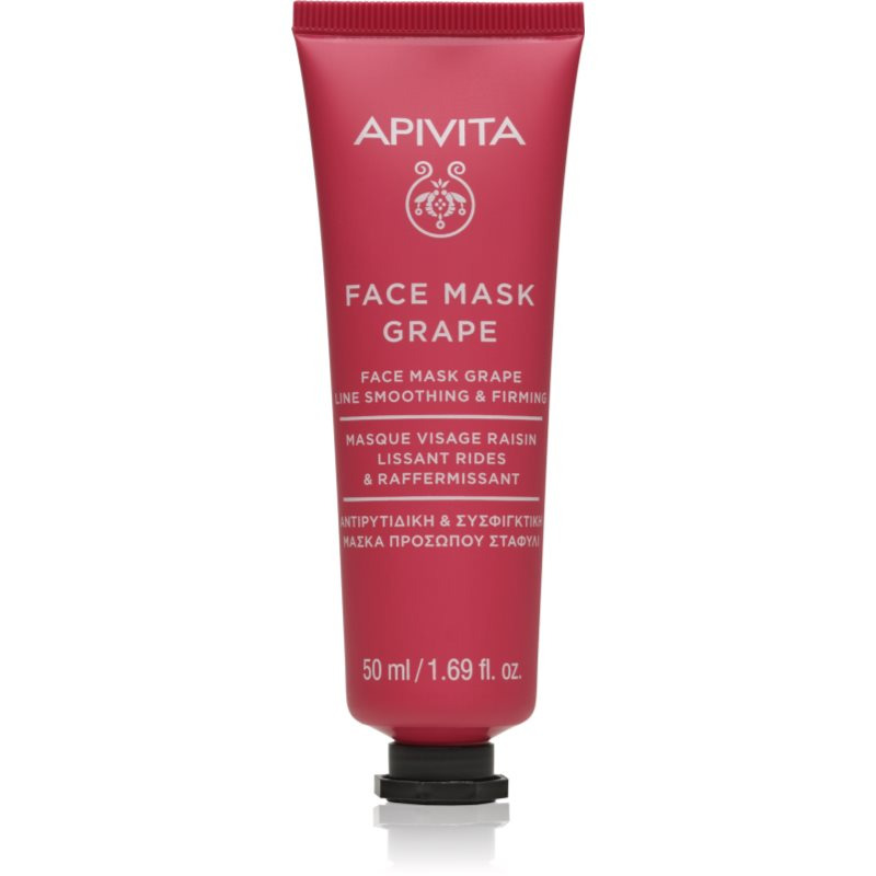 Apivita Face Mask Grape vyživující a zpevňující maska 50 ml