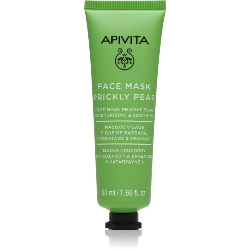 Apivita Face Mask Prickly Pear zklidňující a hydratační maska 50 ml