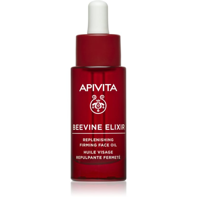 Apivita Beevine Elixir Replenishing Face Oil vyživující pleťový olej s revitalizačním účinkem 30 ml