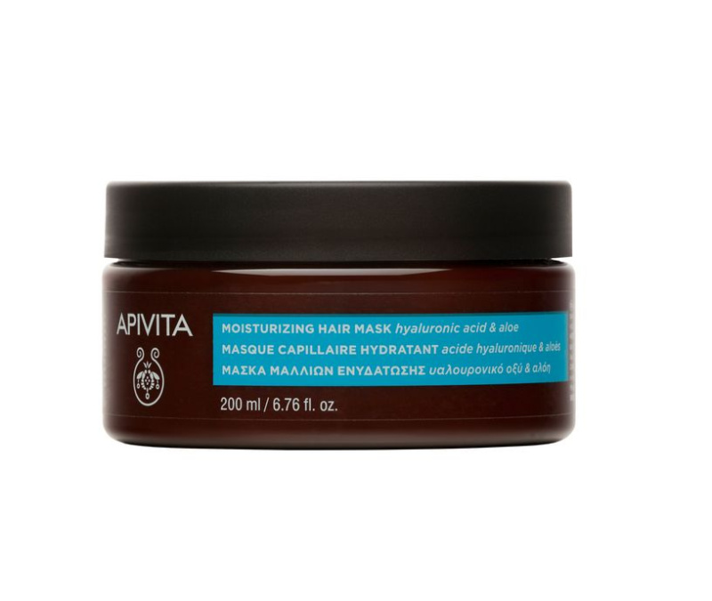 Apivita Hydration Moisturizing Hair Mask hydratační maska na vlasy 200 ml