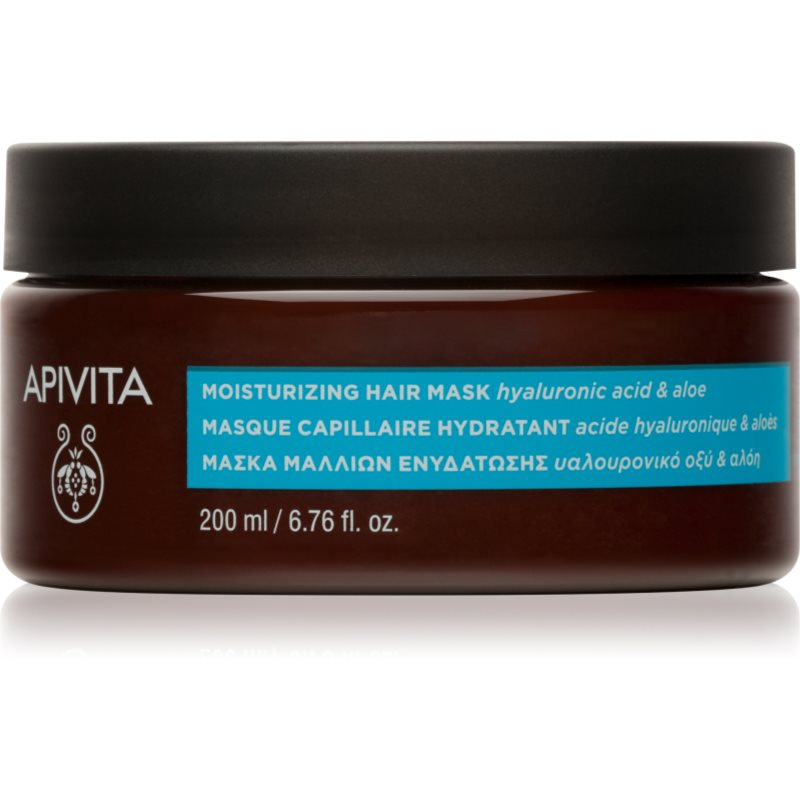 Apivita Hydration Moisturizing Hair Mask hydratační maska na vlasy 200 ml