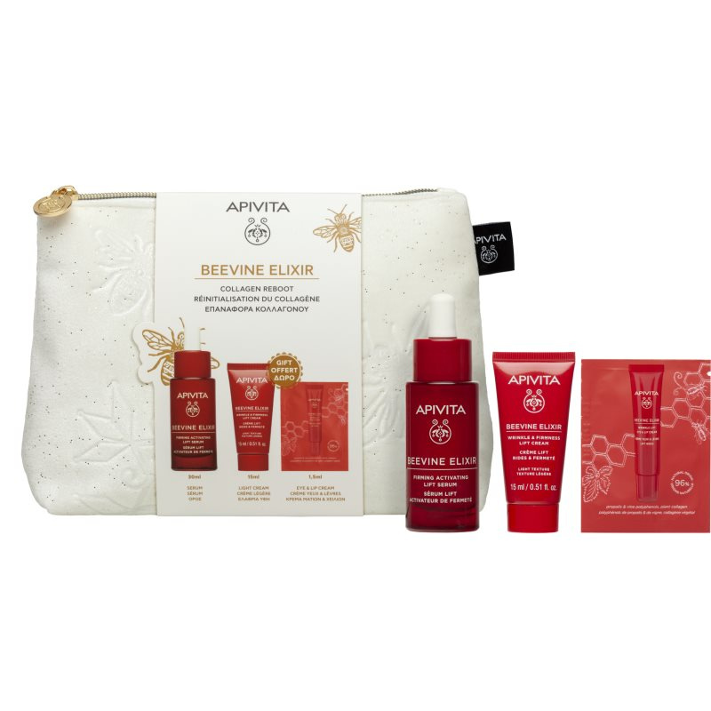Apivita Beevine Elixir Gift Pouch dárková sada pro zpevnění pleti