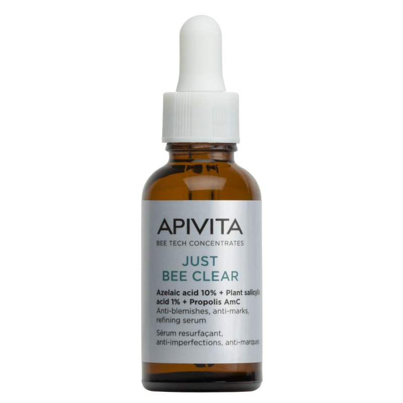 Apivita Just Bee Clear Serum sérum pro mastnou a problematickou pleť 30 ml