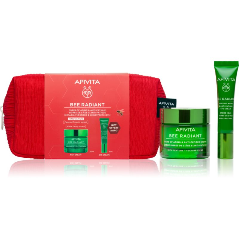 Apivita Bee Radiant Set sada pro rozjasnění a vyhlazení pleti