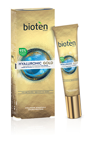 BIOTEN Hyaluronic GOLD vyplňující oční krém, 15 ml