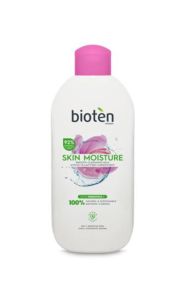 BIOTEN SKIN MOISTURE Čistící pleťové mléko pro suchou a citlivou pleť 200 ml