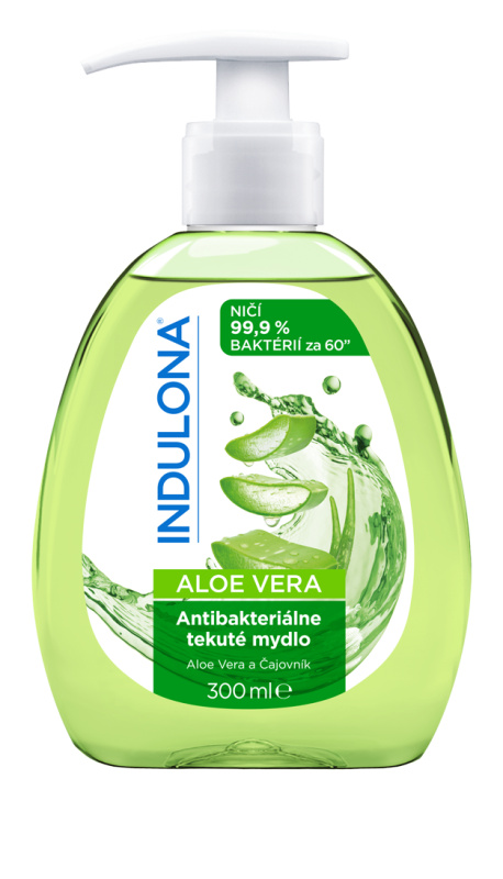 Indulona Antibakteriální tekuté mýdlo- Aloe Vera, 300ml
