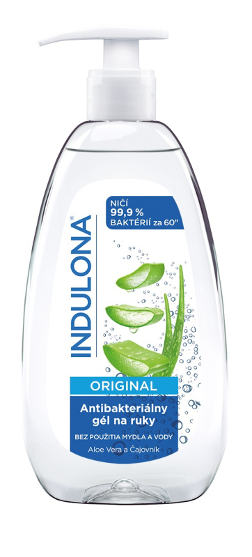 Indulona Antibakteriální gel na ruce- Original, 500ml