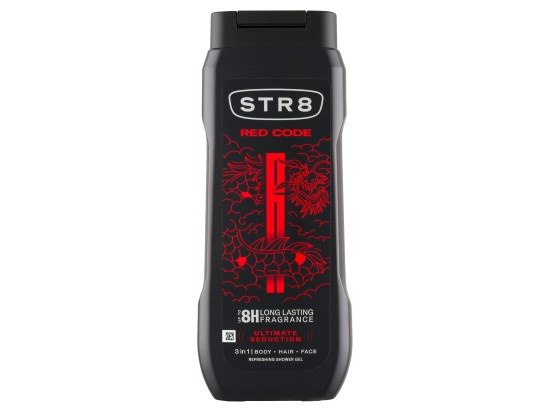 STR8 Red Code Sprchový Gel, 400 ml