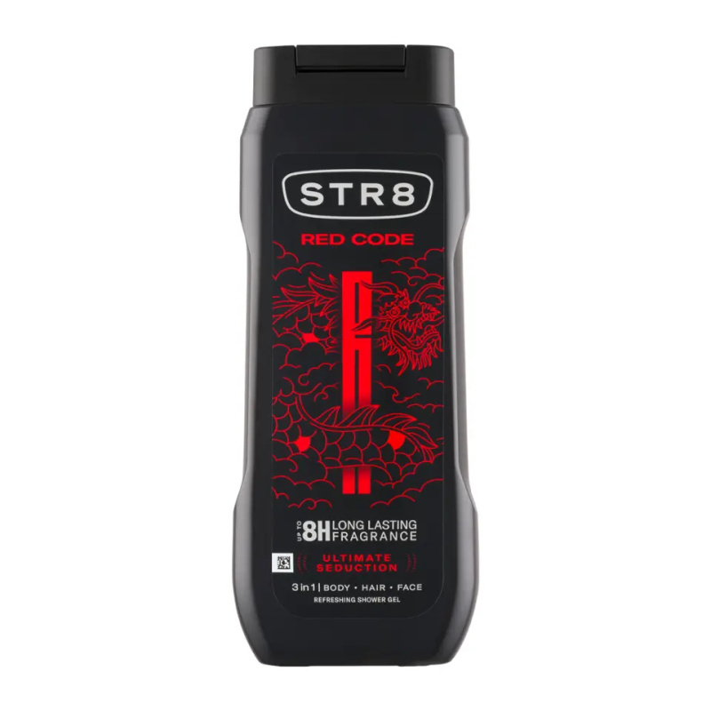 STR8 Red Code Sprchový Gel, 400 ml