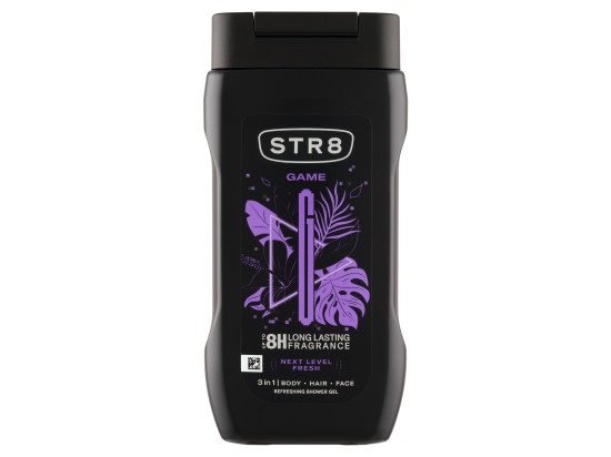 STR8 Red Code čisticí sprchový gel pro muže 250 ml