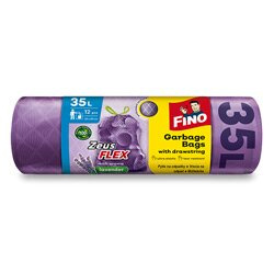 Fino Zeus Flex Aromatic - zatahovací pytle na odpadky - 35 l, 12 ks, 32 mikronů