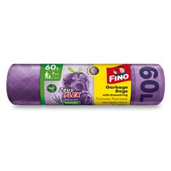 Fino Zeus Flex Aromatic - zatahovací pytle na odpadky - 60 l, 8 ks, 35 mikronů