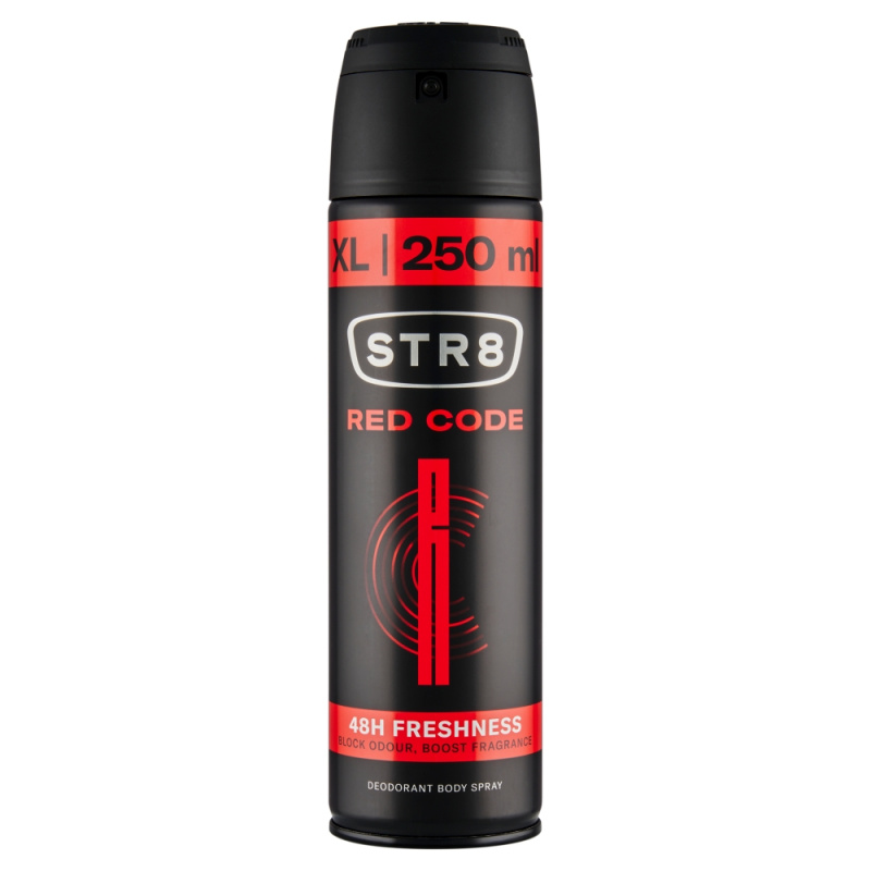 STR8 Red Code deodorant ve spreji pro muže 250 ml