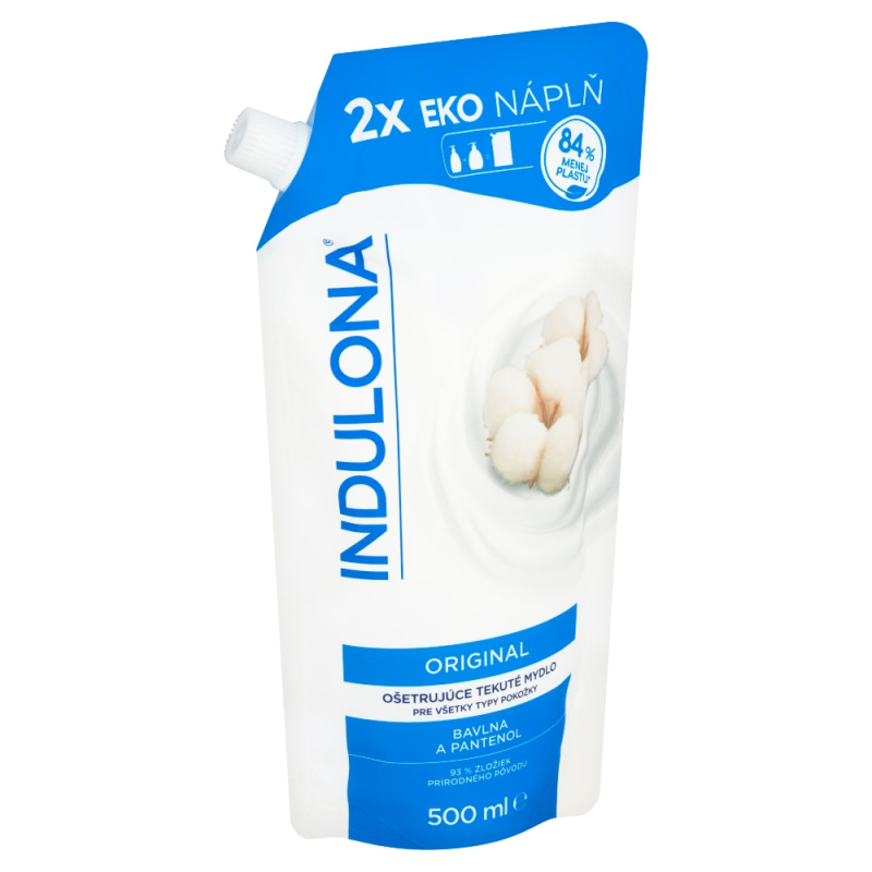 Indulona Original - tekuté mýdlo - náhradní náplň, 500 ml