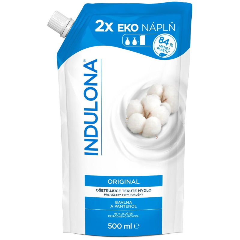 Indulona Original - tekuté mýdlo - náhradní náplň, 500 ml