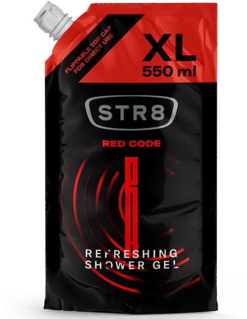 STR8 Red Code sprchový gel pro muže 550 ml