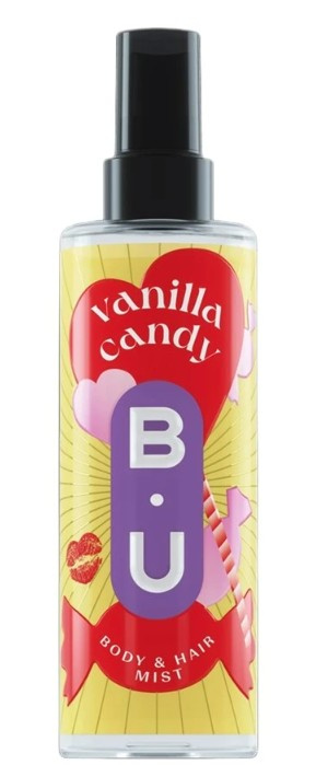 B.U. Vanilla Candy tělový sprej pro ženy 200 ml