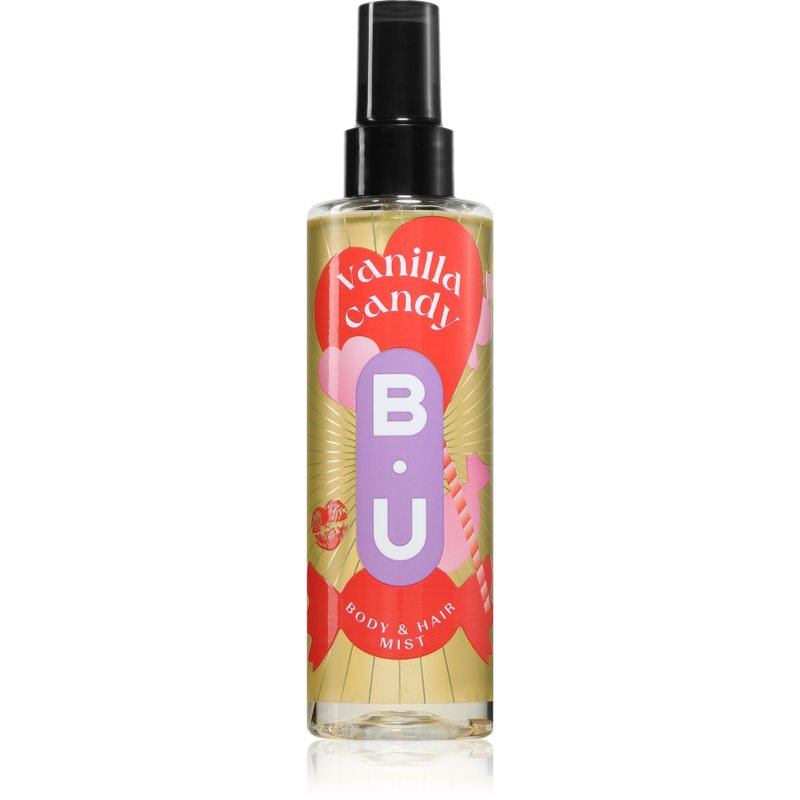 B.U. Vanilla Candy tělový sprej pro ženy 200 ml