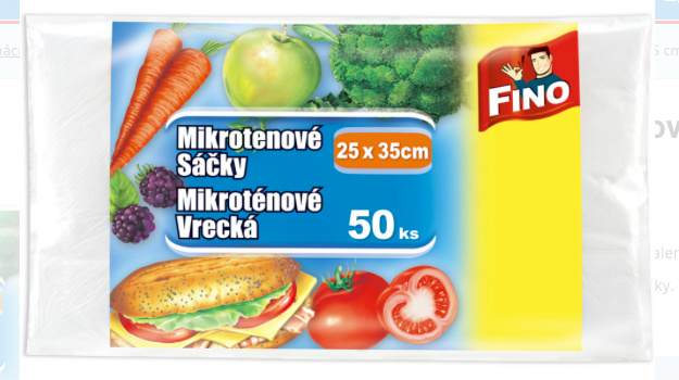 Fino Mikrotenové sáčky 25×35 cm