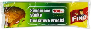 Fino Svačinové sáčky s klipsem