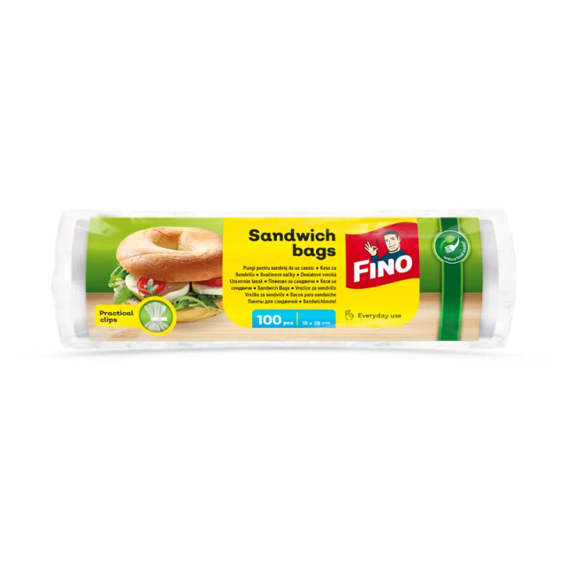 Fino Svačinové sáčky s klipsem