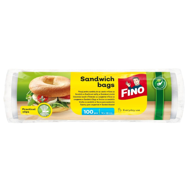 Fino Svačinové sáčky s klipsem