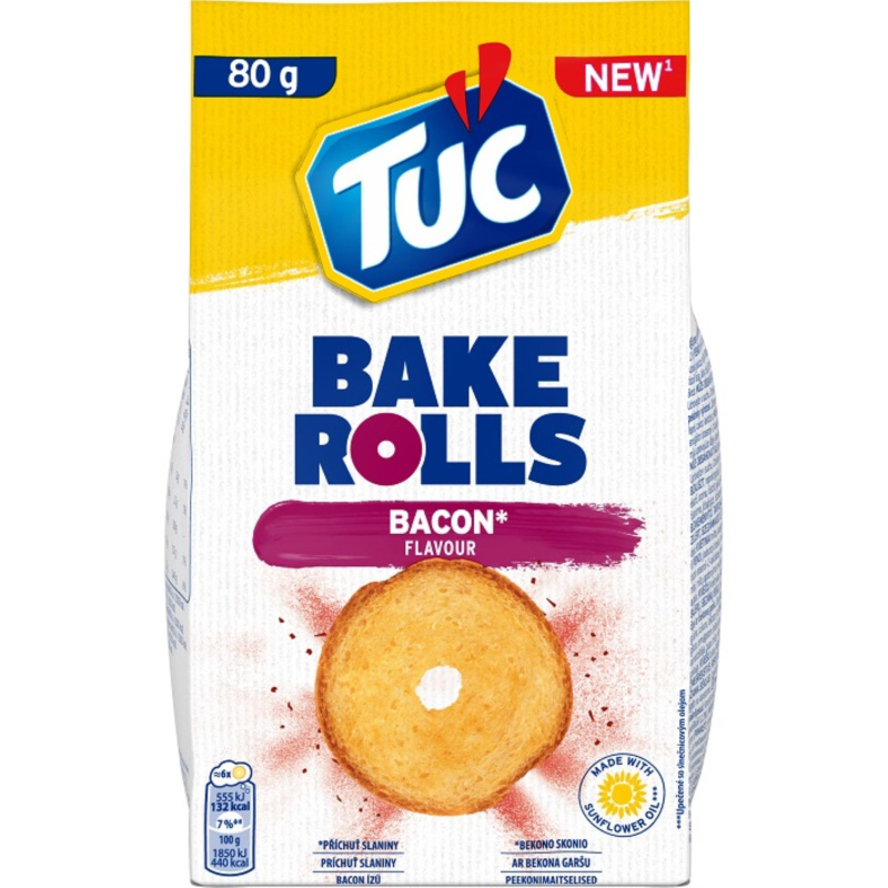 Bake Rolls 7 Days - slanina, 80g