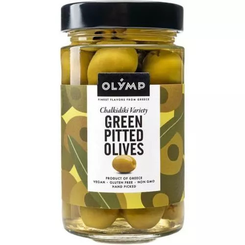 Olymp zelené olivy bez pecky 320ML