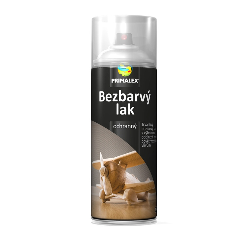 Primalex Sprej bezbarvý lak lesk  400ml