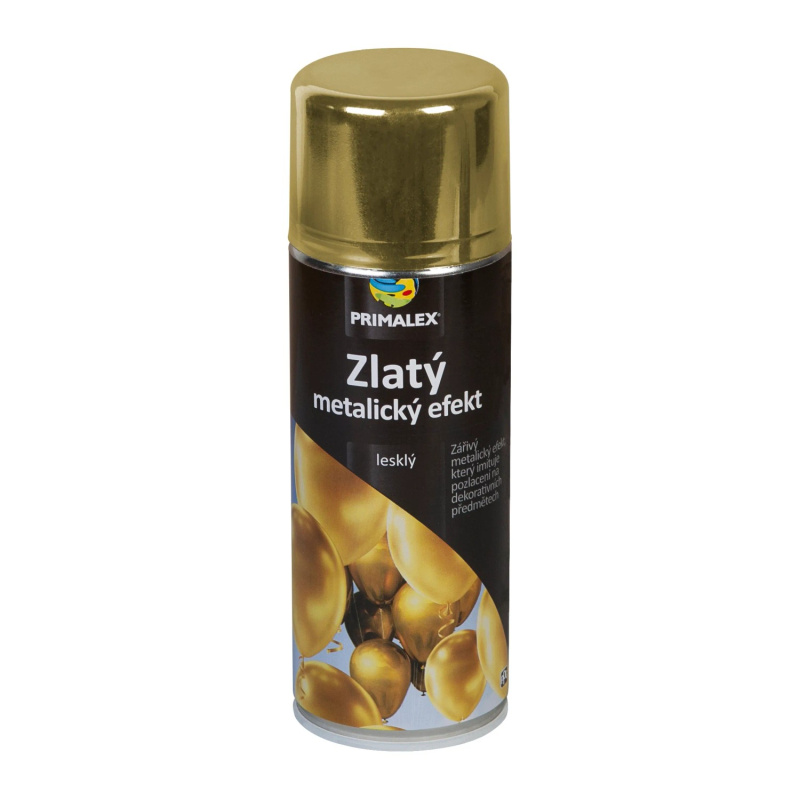 Primalex Sprej metalický efekt zlatá  400ml