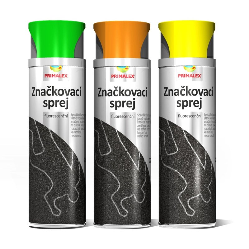 Primalex Sprej značkovací zelená  500ml