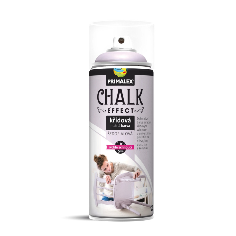 Sprej Primalex Chalk Effekt Šedofialová 400ml